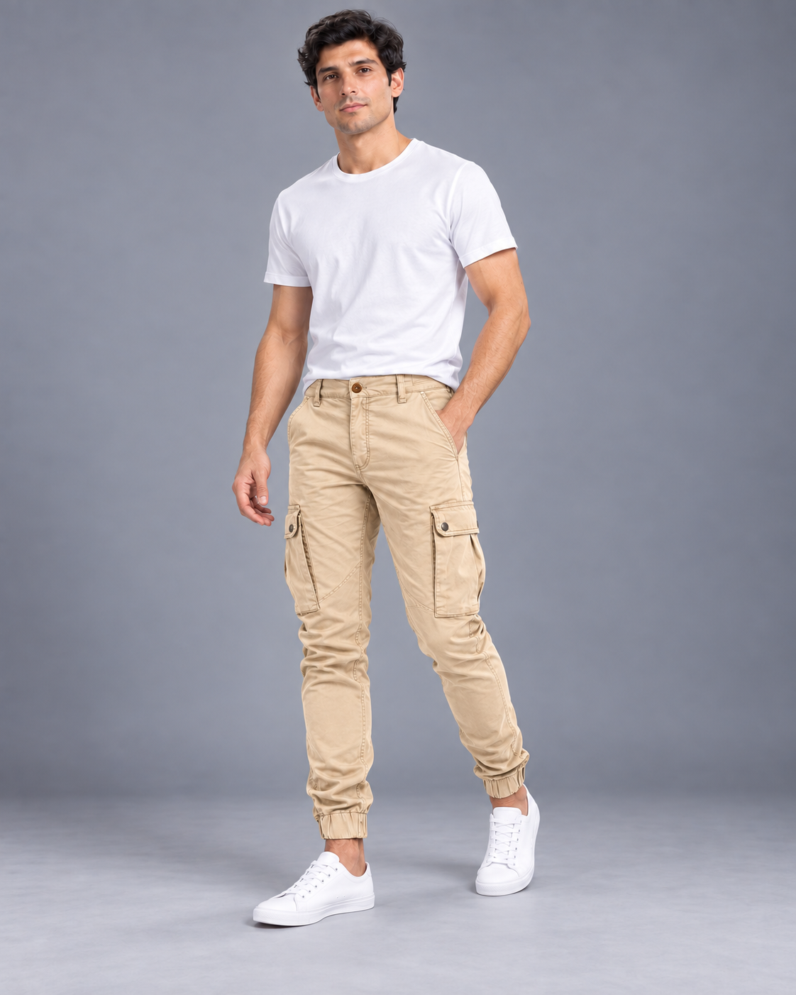 Carovalen Cargo Jogger Trousers, view 2