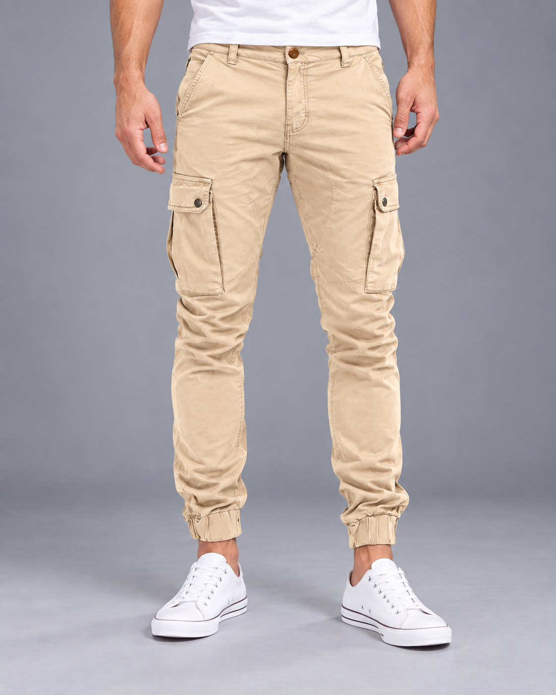 Carovalen Cargo Jogger Trousers, view 3